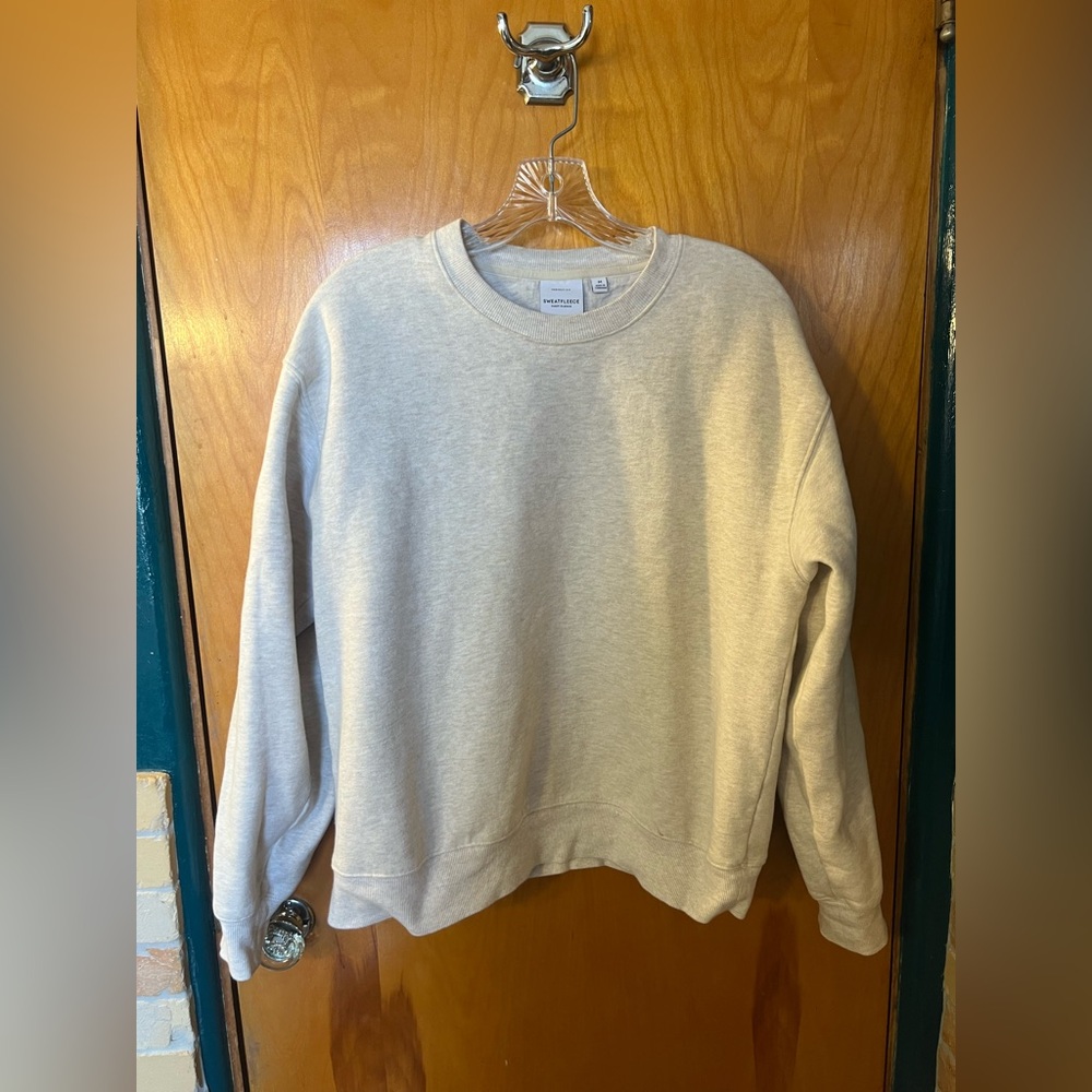 Cozy Sweatfleece Perfect Crew Sweatshirt - Picture 2 of 6